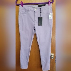 NWT Size 6 Charlotte Russe Dusty Lavendar Skintight Jegging